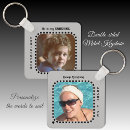 Recherche de double sided porteclés Noir