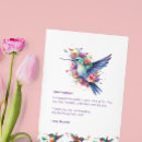 Recherche de anniversaire colibri cartes postales Moderne