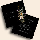 Recherche de concepteurs floraux cartes visite Customer