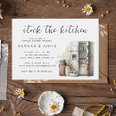 Recherche de douche cuisine invitations Stock de la cuisine