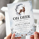 Recherche de oh deer baby shower invitations Animaux