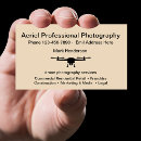 Recherche de aérien cartes visite Photographe