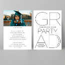 Recherche de noir et blanc moderne invitations Classe