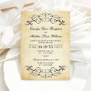 Recherche de parchemin vintage invitations Rustique