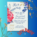 Recherche de barbeque invitations Rouge blanc et bleu