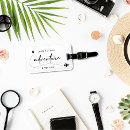 Recherche de noir et blanc bagages étiquettes Travel