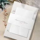 Recherche de mariage enveloppes accessoires Minimaliste