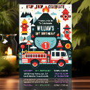 Recherche de fire truck invitations Sonne l'alarme