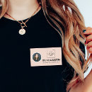 Recherche de badge identification Étiquettes de nom d'employé
