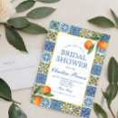 Recherche de méditerranéen invitations Tuiles bleues