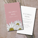 Recherche de jolie marguerite cartes visite Fleur sauvage