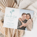 Recherche de palm tree wedding save the dates Plage tropicale