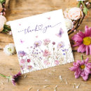 Recherche de pourpre de fleur vœux cartes Baby shower fleur sauvage
