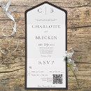 Recherche de charbon de bois invitations Noir et blanc