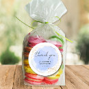 Recherche de bleu couronné autocollants Merci