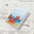 Recherche de crabe heureux cartes postales Plage