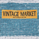 Recherche de marché aux puces posters Rétro