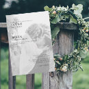 Recherche de familles invitations Noir et blanc
