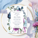 Recherche de pourpre et bleu invitations Pour tous