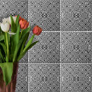 Recherche de illusion optique carreaux Noir et blanc