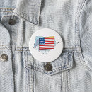 Recherche de amour amérique badges Étoiles et rayures