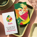 Recherche de fruit rouge cartes visite Customer