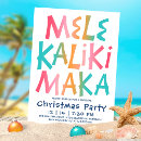 Recherche de mele kalikimaka invitations Tropical