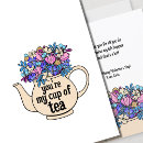 Recherche de le cup vœux cartes Théière