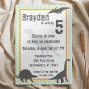 Recherche de t rex invitations Boy