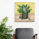 Recherche de pots impressions sur toile Plante