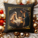 Recherche de scène de nativité coussins Xmas