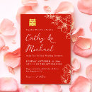Recherche de chinois mariage invitations Floral