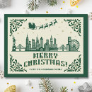 Recherche de noël new york cartes postales Skyline