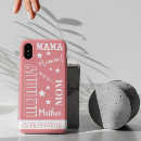Recherche de de noël pour la maman iphone coques Journée des mères