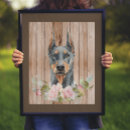 Recherche de visage de chien posters Illustration