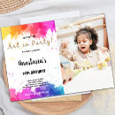 Recherche de peinture rose invitations Pour enfants