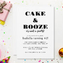 Recherche de alcools invitations Noir et blanc