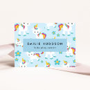 Recherche de mignonne licorne cartes visite Pour enfants