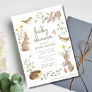 Recherche de forêt baby shower invitations Animal