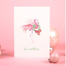 Zoek naar flamingo kerstkaarten Schattig