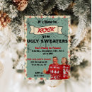 Recherche de ugly sweater noël invitations Rétro