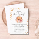 Recherche de autumn baby shower invitations Citrouille