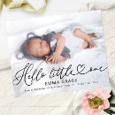 Recherche de bébé bloque invitations Moderne