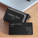 Recherche de contrastes cartes visite Employee