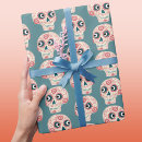Recherche de halloween crâne papier cadeau Dia de los muertos