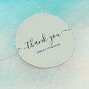 Recherche de monogramme vert autocollants Professionnel