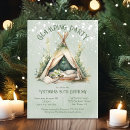 Recherche de glamping anniversaire invitations Mannequin