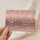 Recherche de rose gold glitter invitations Budget