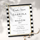 Recherche de classic elegant bridal shower invitations Script