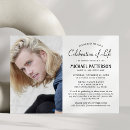 Recherche de mémoire affectueuse invitations Moderne